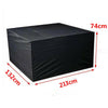 Heavy Duty Waterproof Garden Patio Furniture Cover for Rattan Table Cube Outdoor
