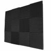 New 48 Acoustic Wall Panel Tiles Studio Sound Proofing Insulation Foam Pads UK