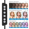 10" RGB LED Ring Light with 2M Tripod Dimmable Lighting Kit Makeup Cyber Monday