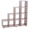 Wooden 10 Cube Bookcase Shelving Unit Display Storage Wooden Shelf Home Office