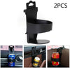 2PCS Universal Car Cup Holder Door Mount Seat Drinking Bottle Can Stand Mug