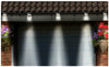 Solar Powered Led Gutter Door Wall Fence Lights Outdoor Garden Roof Security