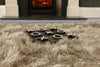 Modern Large Extra Thick 9cm High Pile SHAGGY Floor RUG with SPARKLE SHIMMER
