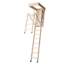 DJM Eco Wooden Timber Folding Loft Ladder Frame Attic Access Hatch 115 x 57cm