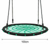 100cm Large Hanging Tree Swing Nest Seat Metal Frame Backyard Playground