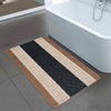 Large Small Gel Backed Bath Mat Non-Slip Bathroom Water Absorbent Floor Carpet