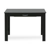Furinno JAYA Writing Desk with Drawer, 15108BKW