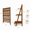 3 Tier Ladder Shelf Plant Stand Folding Flower Pot Rack Home Storage Display