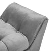 Vintage Accent Bench Velvet Bed End Bench Upholstered Lounge Chairs Wood Legs UK