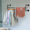 Metal Clothes Rail Rack Large Living Room Bedrom Hanging Rod Closet Hanger Stand