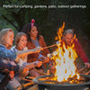 Round Fire Pit BBQ Grill Heater Outdoor Garden Firepit Brazier Patio Outside UK