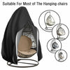 Hanging Swing Egg Chair Cover Garden Patio Rattan Outdoor Rain UV Sun Protector