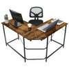 Corner Computer Desk L-shaped PC Table Workstation Home Office Study Furniture