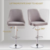1x Breakfast Bar Stools Swivel Gas Lift Kitchen High Chair Counter Pub Bistro UK