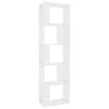 Book Cabinet Room Divider Bookcase Storage Display Corner Rack Wooden Furniture