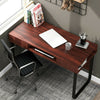 Computer Desk Work Table with 3 Shelves PC Laptop Table with Steel Frame
