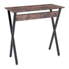 Industrial Writing Desk Laptop Table HomeOffice Study Workstation Stable X Frame