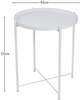Coffee Round Table Small Side Table Metal Sofa Cabinet Bedside Table Sna