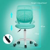 Swivel Mesh Task Chair Computer Seat Children Ergonomic Study Desk Chair Armless