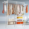 Heavy Duty Clothes Rail Rack Hanging Garment Display Stand Shoe Storage Shelf UK