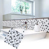 Self-Adhesive 3D Mosaic Brick Wall Tile Sticker Kitchen Bathroom Wallpaper Decal