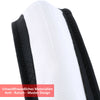 Black 38cm Universal Car Steering Wheel Cover PU Leather Anti-Slip Sport Style