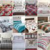 THERMAL 100% BRUSHED COTTON FLANNELETTE QUILT DUVET COVER BED SET COSY WARM SOFT