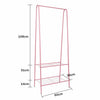 Clothes Rail Rack Garment Dress Hanging Shirts Display Stand Shoes Storage Shelf