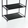 5Tier Clothes Rail Heavy Duty Garment Hanging Rack Shoe Storage Shelf Display UK