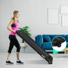 2 in 1 Folding Treadmill Electric Walking Running Machine Bluetooth LED Display