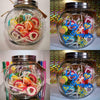 Set of 18 Colorful Paint Draw Markers Pens Water Based Acrylic Paint Medium Nib