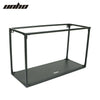 3x Retro Rectangle Metal Wire Industrial Wall Storage Unit Display Shelf Cabinet