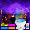 UK Calming Autism Sensory LED Light Projector Relax Ocean Night Music Projection