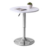 Round/Square Bar Table Adjustable Height Rotating Tabletop Breakfast Dining Room