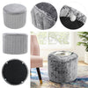 Velvet Round Ottoman Stool Pouffe Seat Stool Home Chair Footstool Bench Footrest