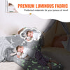 VEVOR Fold-out Kids Sofa Glow-in-the-Dark Kids Couch Children Convertible Sofa