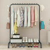 Heavy Duty Clothes Garment Rail Rack Hanging Display Stand Shoes Storage Shelves