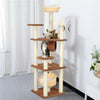 H158 Kitten Cat Tree Cat Sisal Scratching Post Activity Centre Tunnel Basket Bed