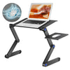 Modern Adjustable Portable Folding Laptop Desk Computer Table Stand Tray UK