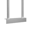 Commercial Kitchen Stainless Steel Single Double Over Shelf For Prep Table
