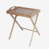 Folding Tea Dining Table Wooden TV Side Laptop Snack Coffee Picnic Garden Desk