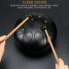 Steel Tongue Drum Handpan Hand Drums Major 8 Notes Tankdrum + Mallets UK ϟ
