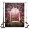 5x7FT Romantic Photography Backdrops Photo Flower Wedding Background Props