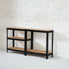 Neo Black 5 Tier Garage Shelving Racking Unit Storage Racks Steel Shelf