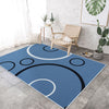 Modern Grey Blue Rugs Mat Large Small Living Area Soft Thick Hallway Runner