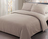 Satin Stripe Duvet Cover with Pillowcase Quilt Bedding Set Single Double King