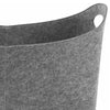 Felt Firewood Basket Storage Bag With Carrying Handles For Firewood Magazine Toy
