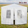 Modern Marquee Canopy Waterproof Garden Wedding Party Tent Sides 3Mx4M UK