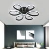Modern Flower Shaped LED Ceiling Light Chandelier Lamp Home Lights Living Room