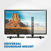 Adjustable Universal Soundbar Bracket Holder Mount Under or Over TV Fits Any TV